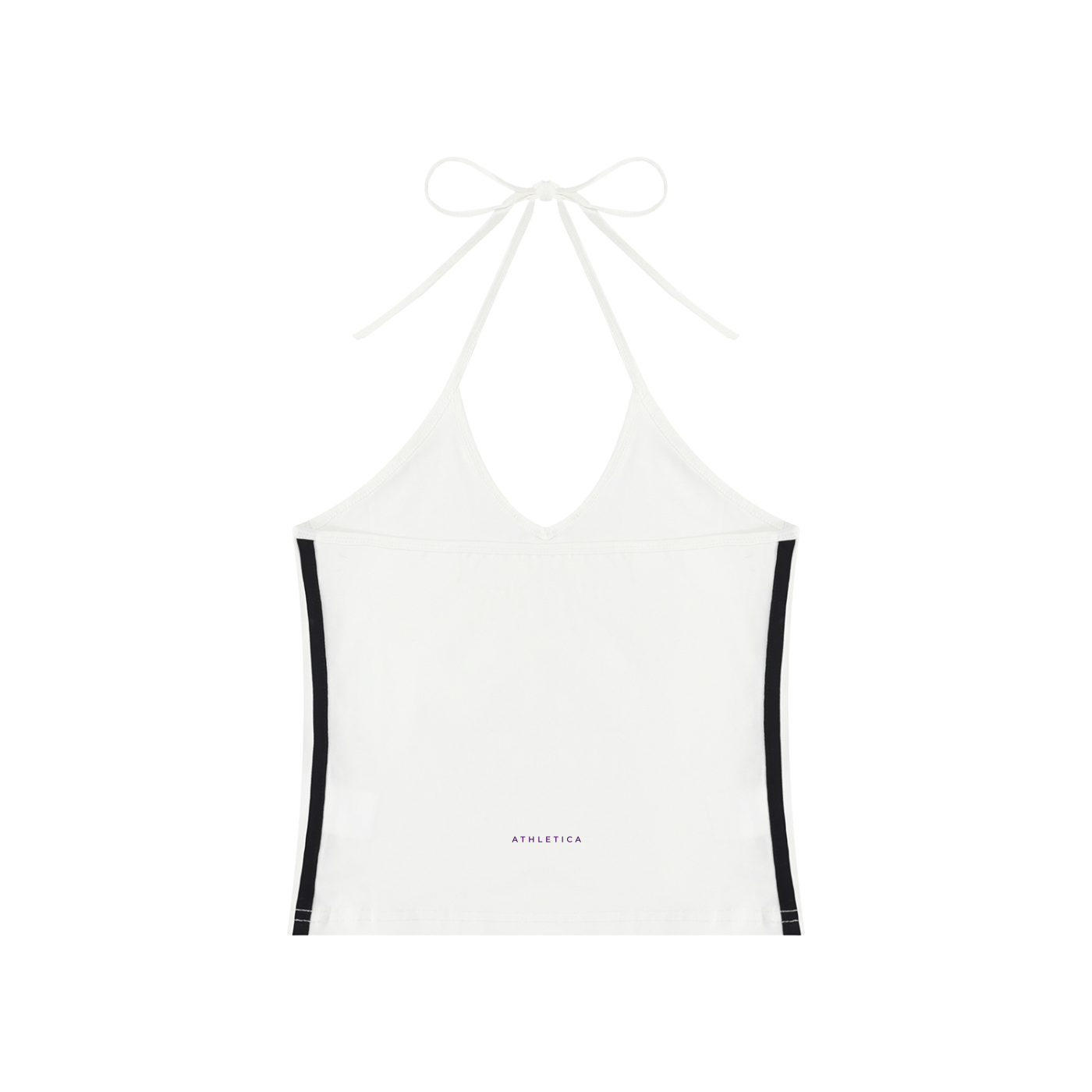 ATHLETICA PERFORMANCE - Women's Color Block Halter Crop Tank Top