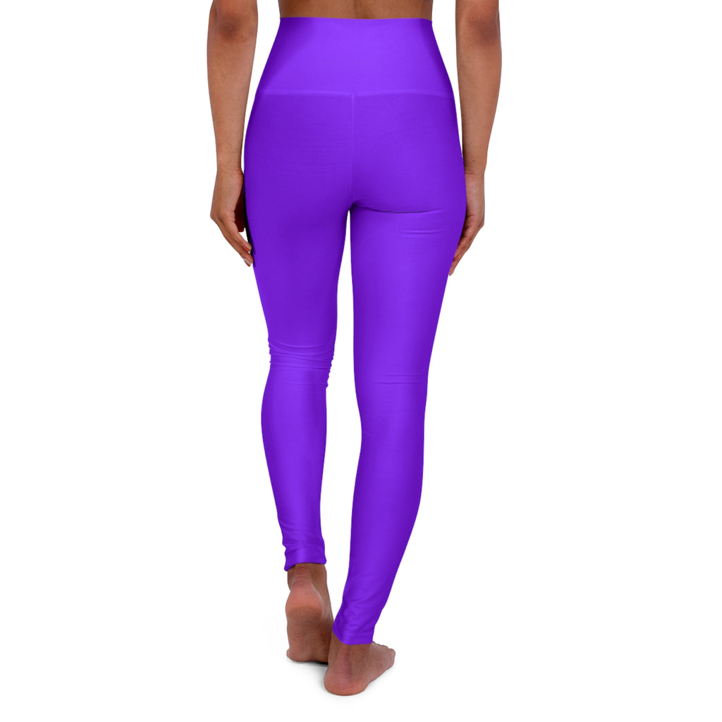 ATHLETICA PERFORMANCE High Waisted Yoga Leggings PURPLE
