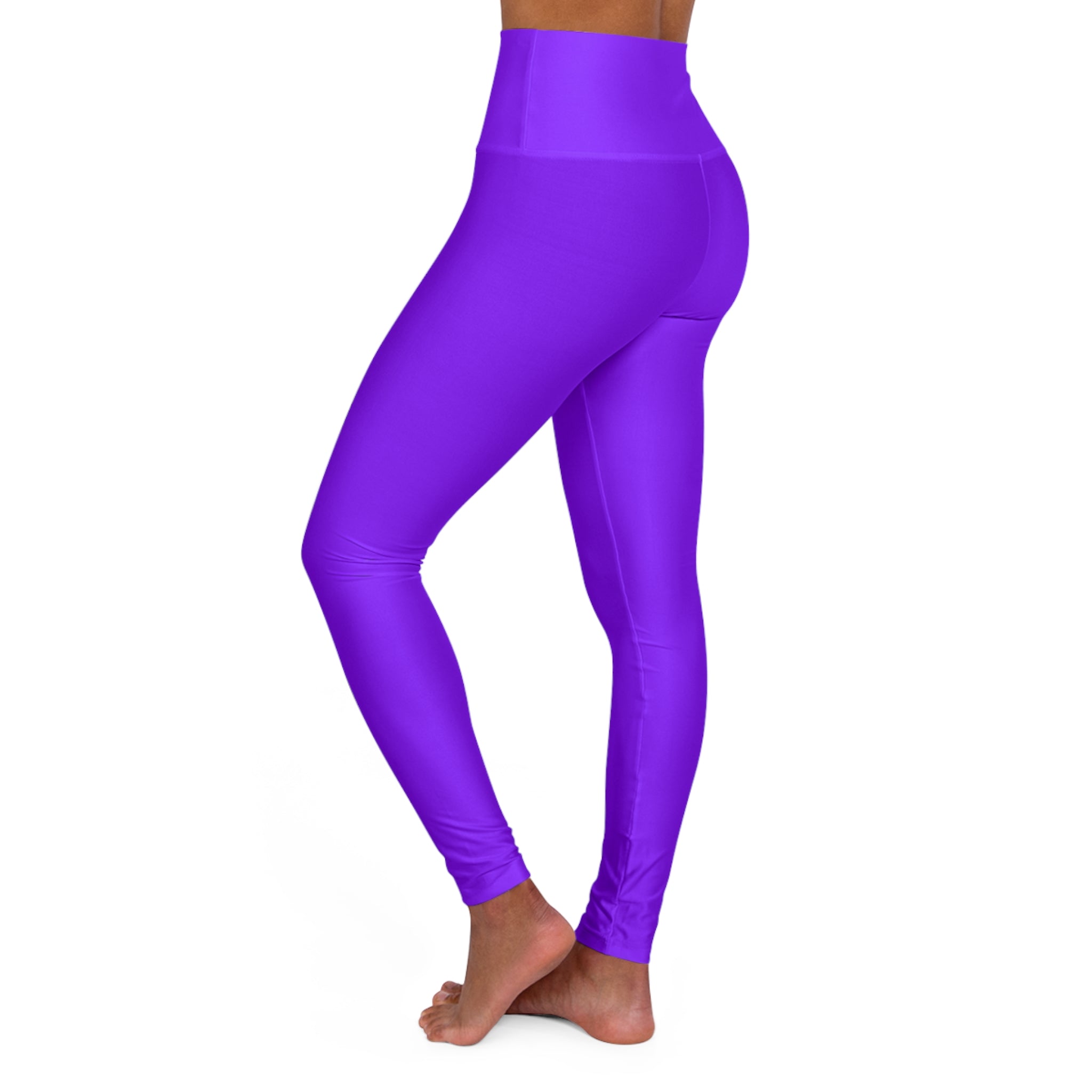 ATHLETICA PERFORMANCE High Waisted Yoga Leggings PURPLE