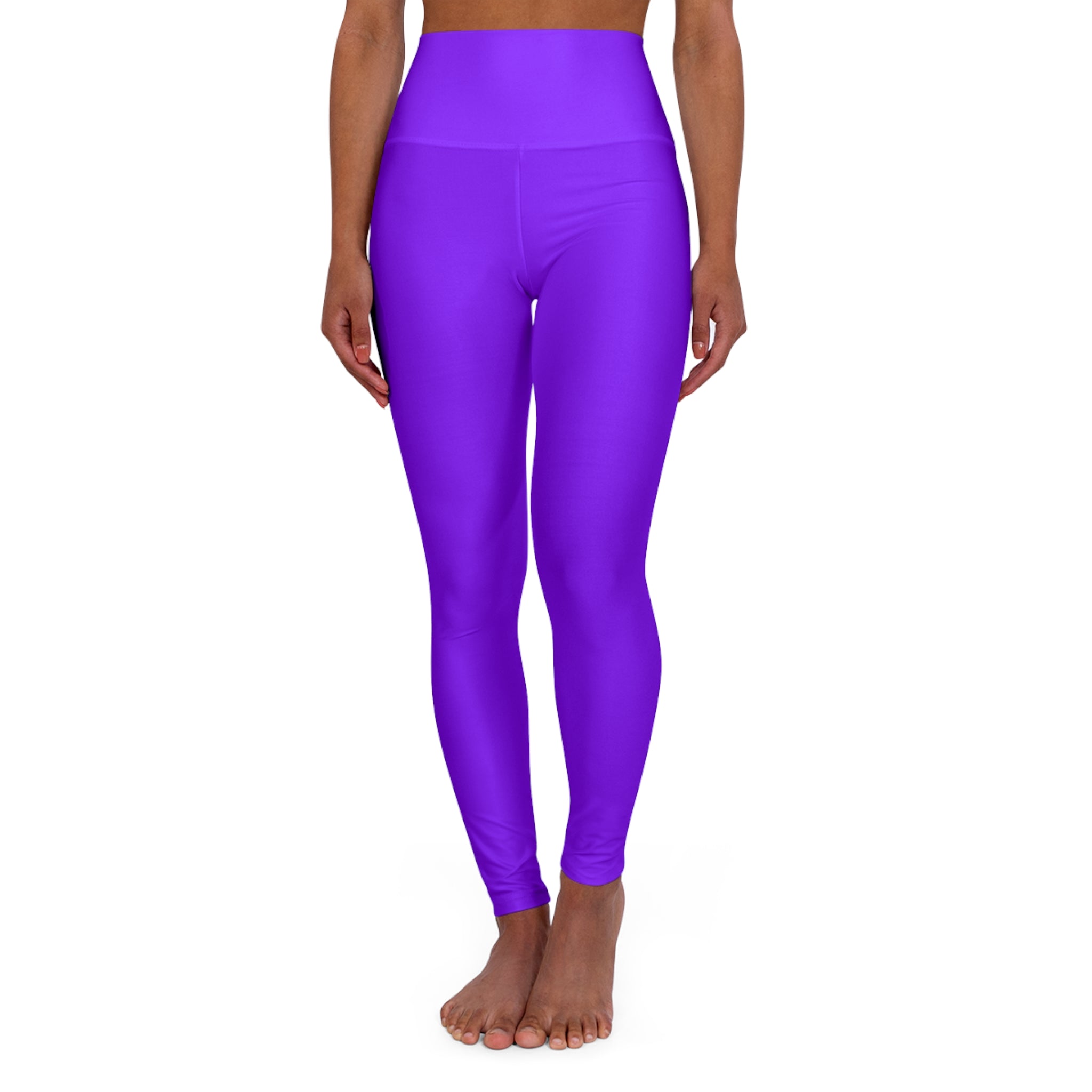 ATHLETICA PERFORMANCE High Waisted Yoga Leggings PURPLE