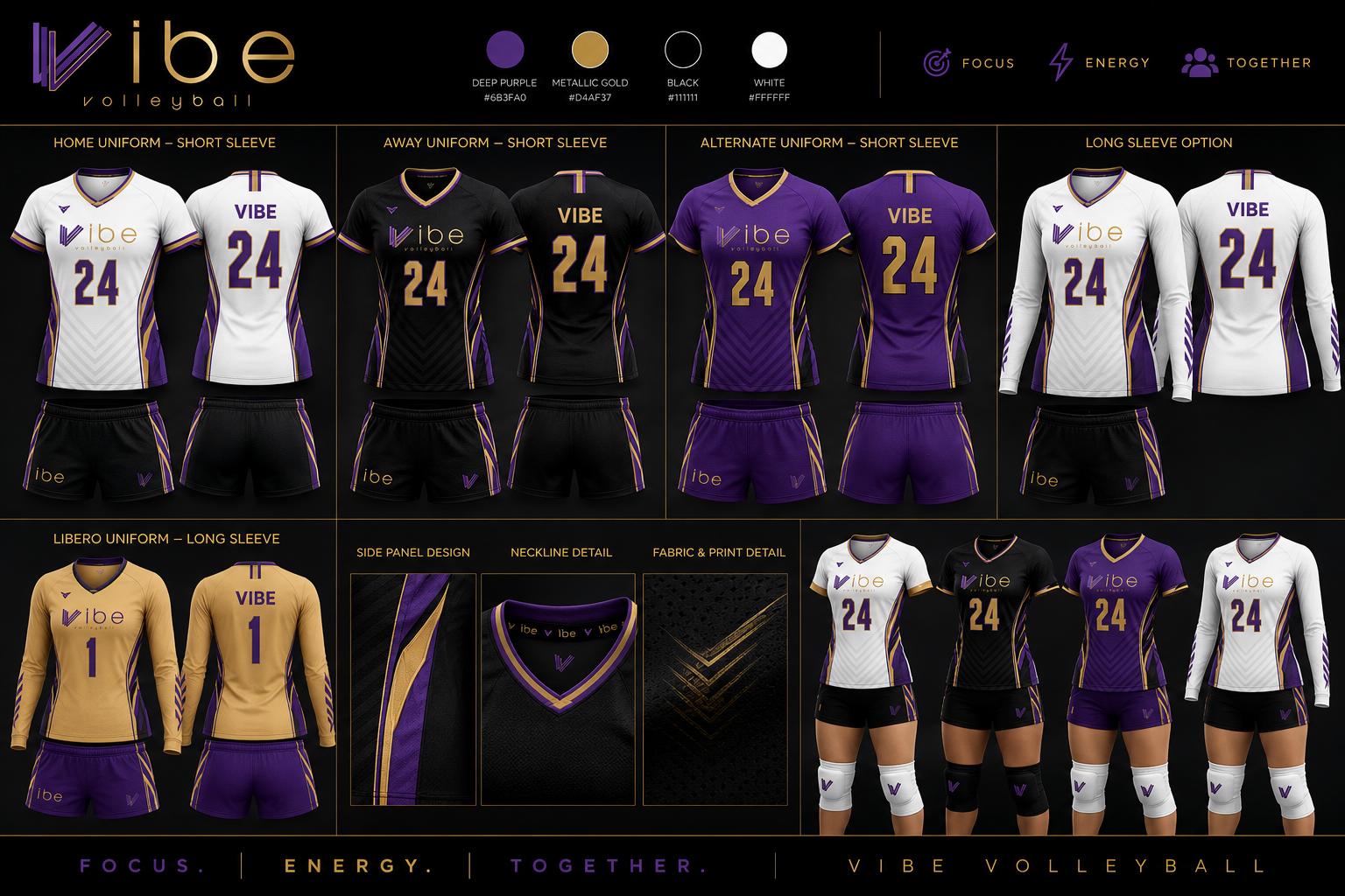 California Vibe Volleyball Elite Short Sleeve Competition Jersey