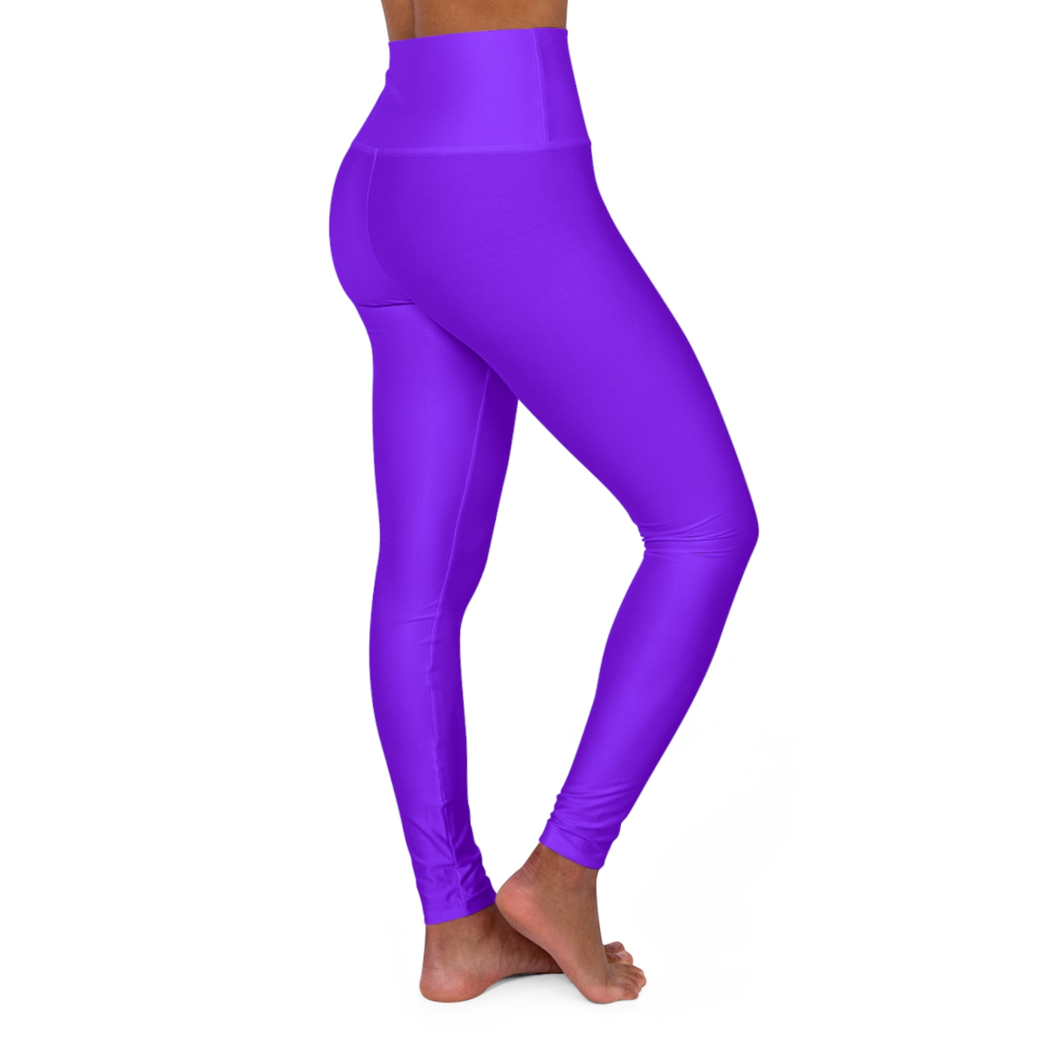 ATHLETICA PERFORMANCE High Waisted Yoga Leggings PURPLE