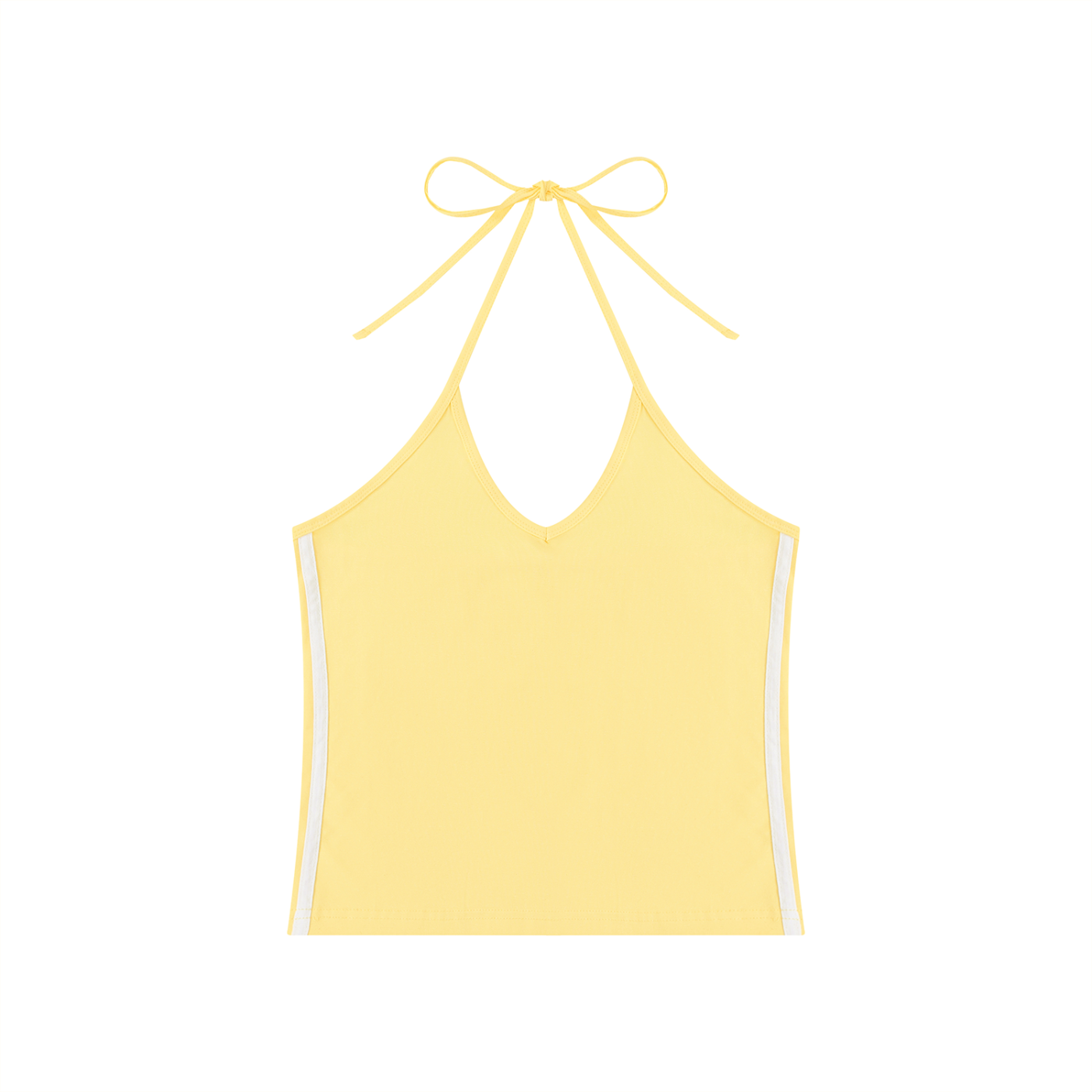 ATHLETICA PERFORMANCE - Women's Color Block Halter Crop Tank Top