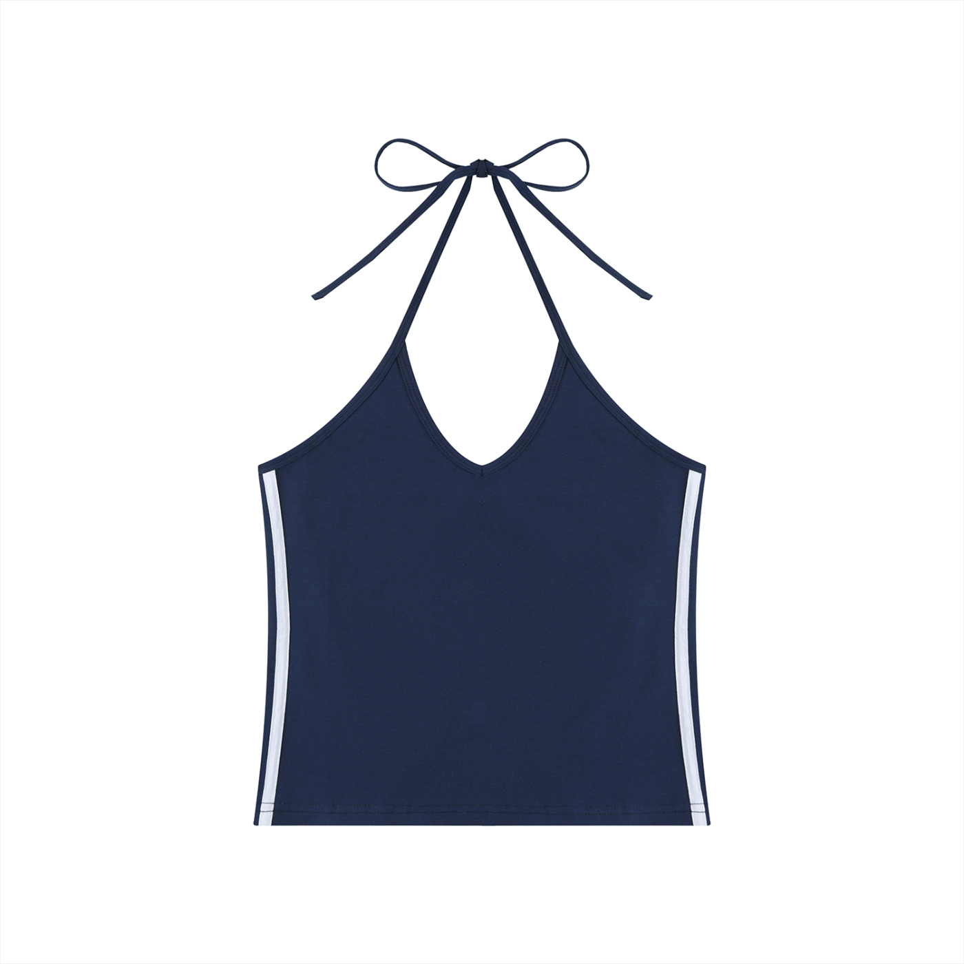ATHLETICA PERFORMANCE - Women's Color Block Halter Crop Tank Top