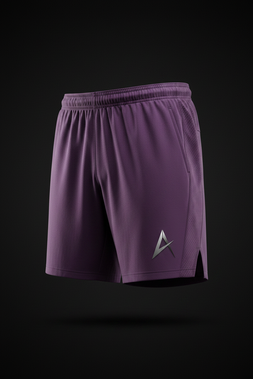 ATHLETICA Performance Shorts — Purple