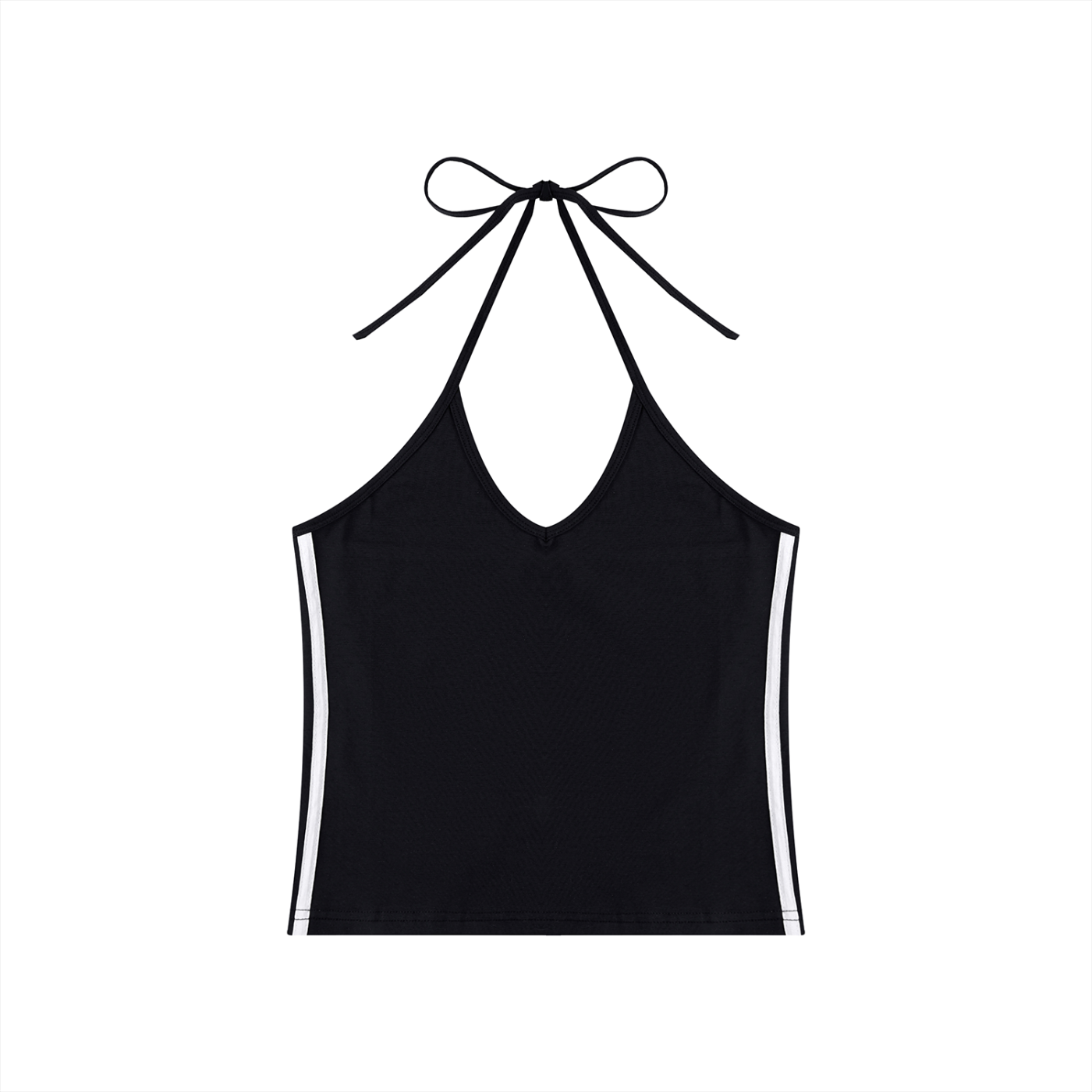 ATHLETICA PERFORMANCE - Women's Color Block Halter Crop Tank Top
